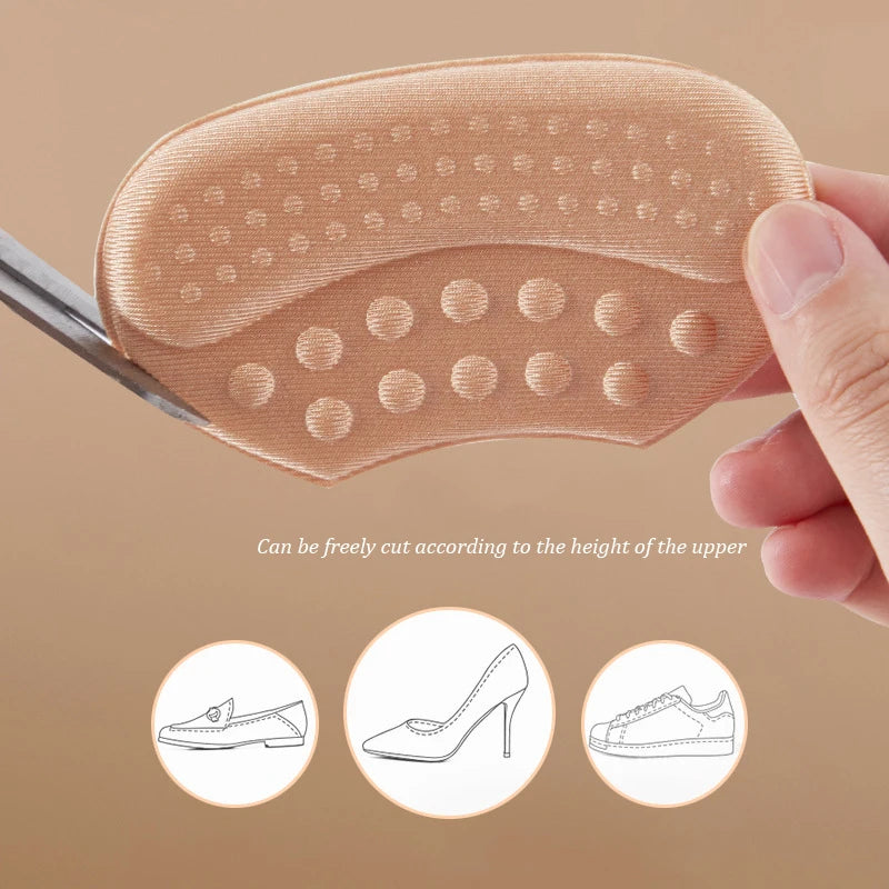 High Heel Cushion Insoles – Women's Heel Protector Pain Relief Foot Pads