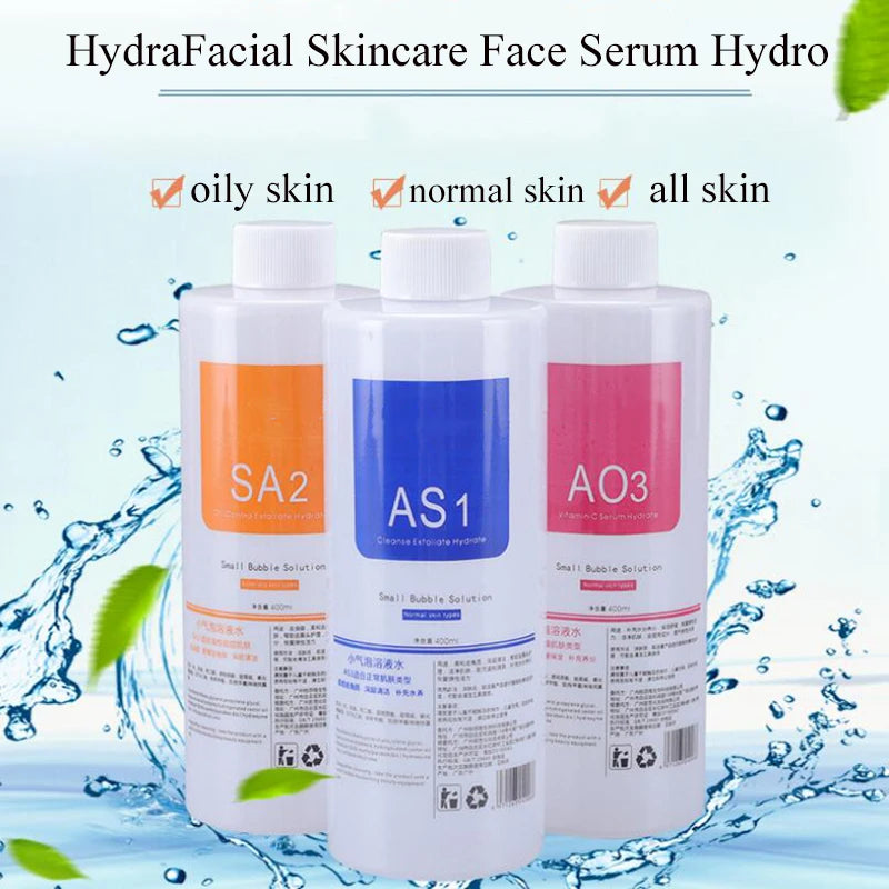 Hydro Aqua Peel Serum 3-in-1 Kit – AS1 SA2 AO3 Deep Facial Skin Treatment