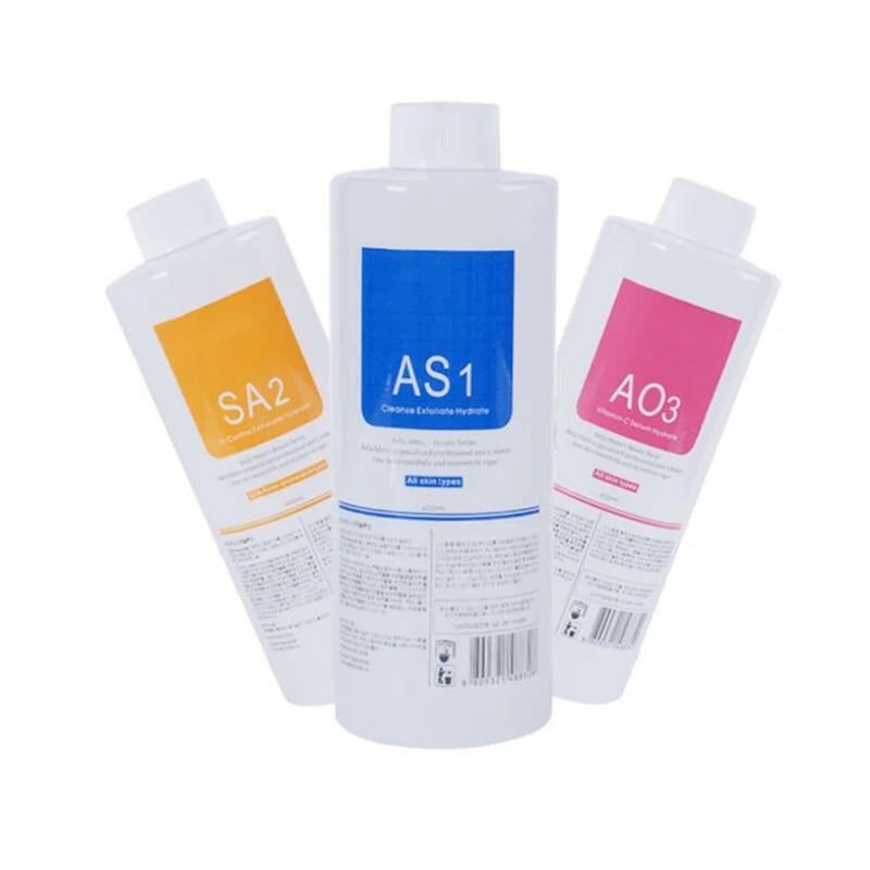 Hydro Aqua Peel Serum 3-in-1 Kit – AS1 SA2 AO3 Deep Facial Skin Treatment