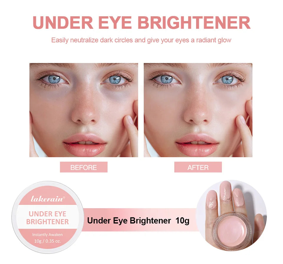 Hydrating Eye Brightening Concealer & Contour Cream – Full Coverage Waterproof