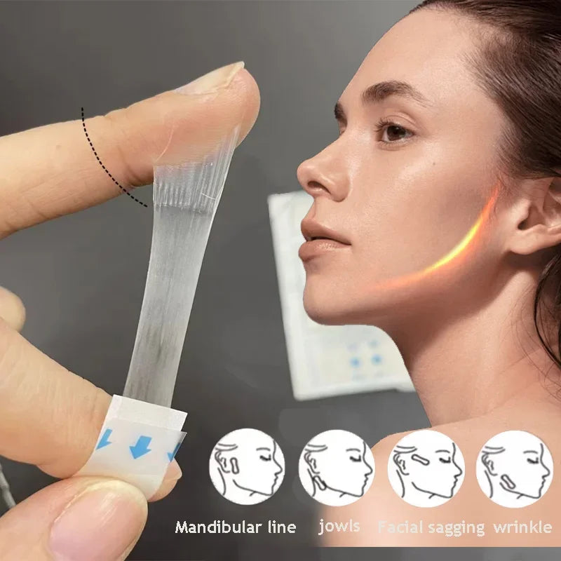 V-Lift Invisible Face Tape – Adhesive Chin Tightening Instant Lifting Sticker