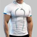 Men's Quick-Dry Sports T-Shirt – Breathable Gym Running Jogging Top