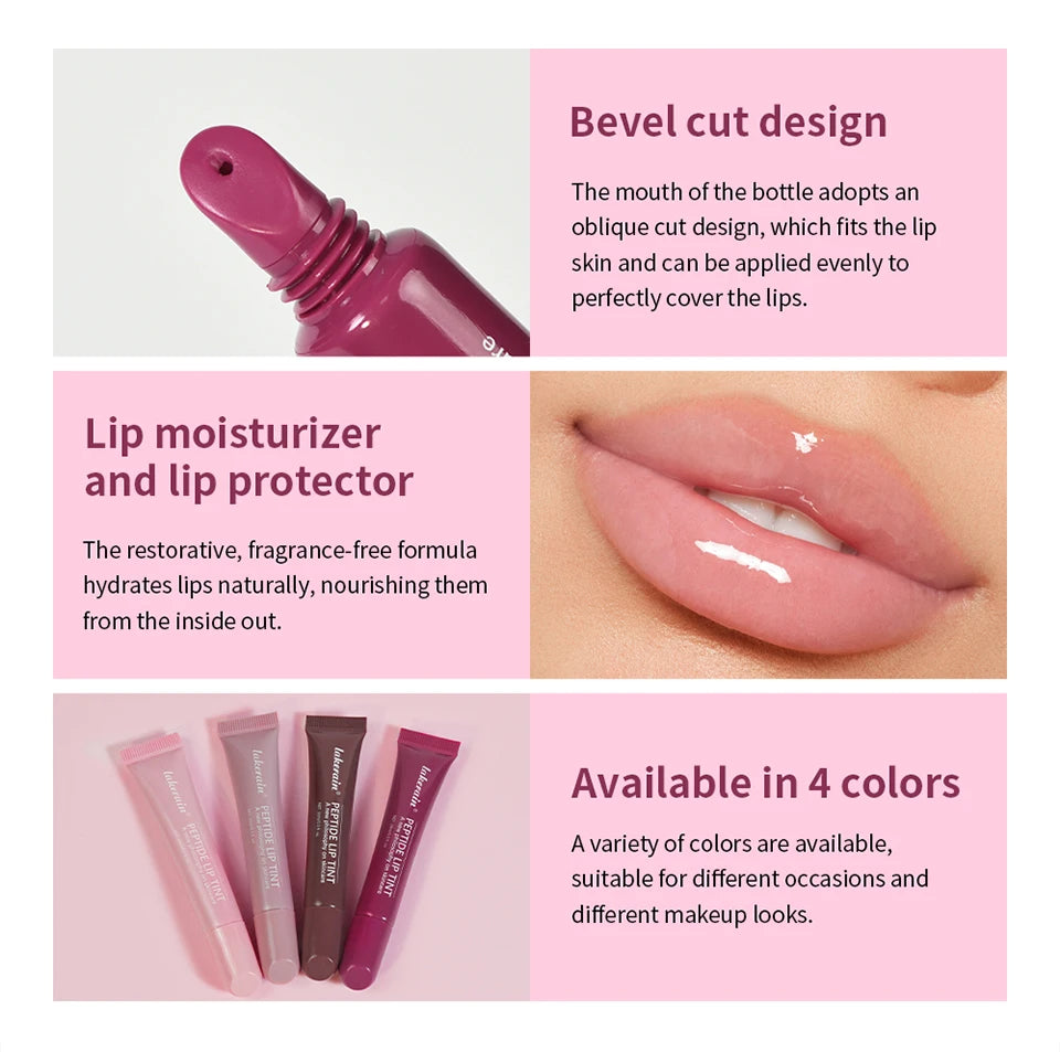 Moisturizing Jelly Lip Gloss Oil – Glass Shine Plumper Lip Protection Serum