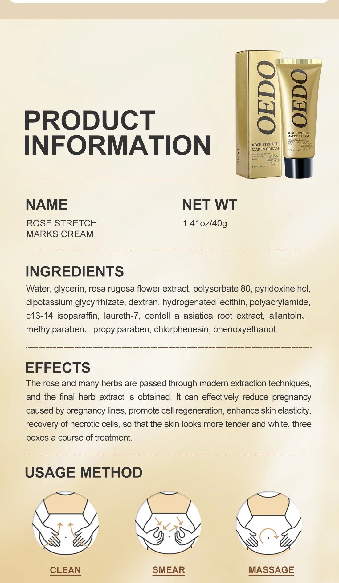 OEDO Nourishing Body Lotion – Skin Elasticity Restoring Moisturizer for Women
