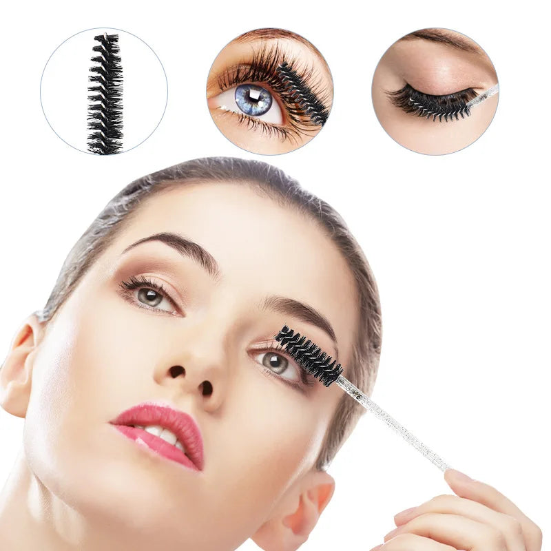 Eyelash Curler Set with Replacement Pads – Lash Wands Tweezers 7–15 Piece Kit
