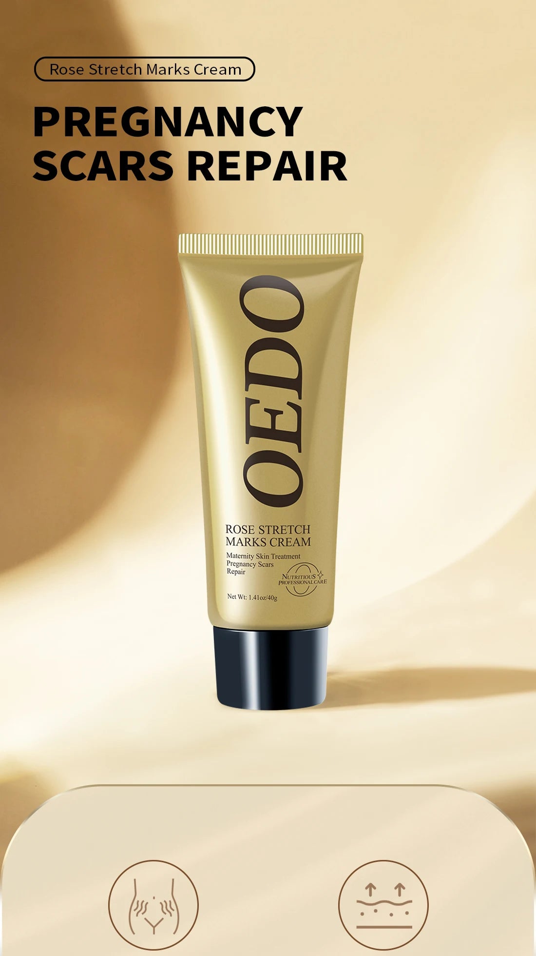 OEDO Nourishing Body Lotion – Skin Elasticity Restoring Moisturizer for Women