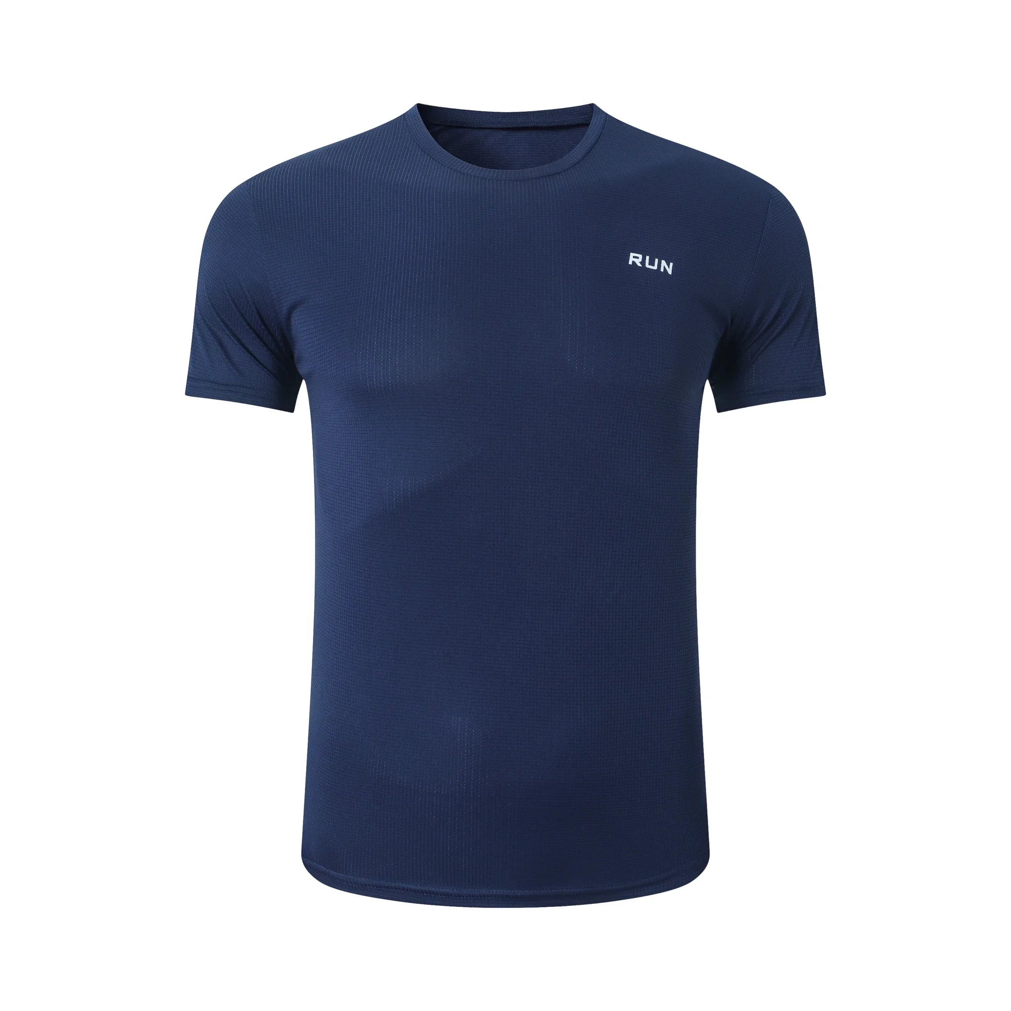 Men's Ice Silk Quick-Dry T-Shirt – High Elastic Breathable Gym & Casual Top