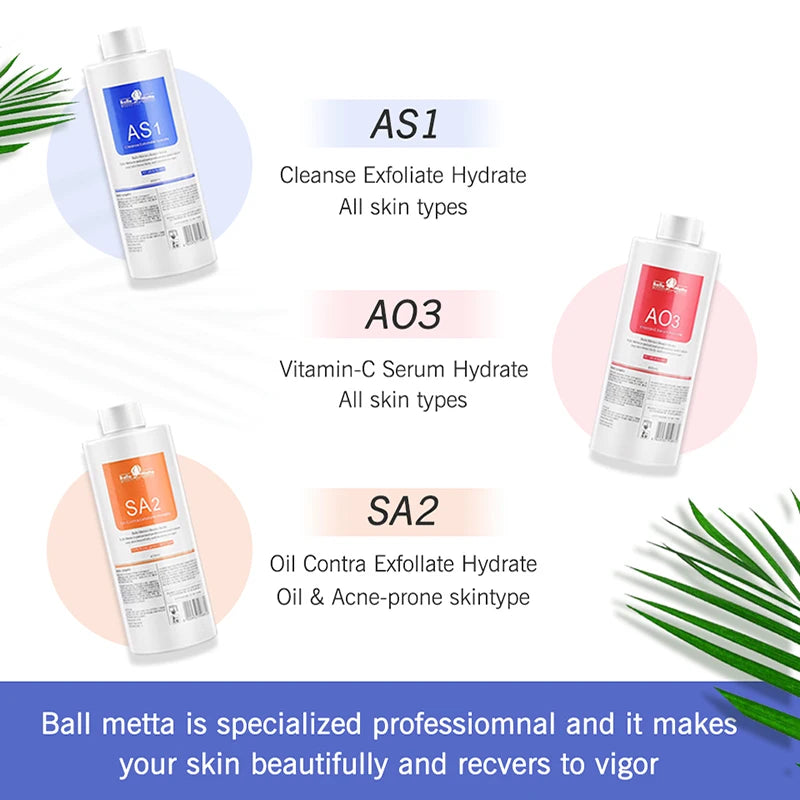 Hydro Aqua Peel Serum 3-in-1 Kit – AS1 SA2 AO3 Deep Facial Skin Treatment