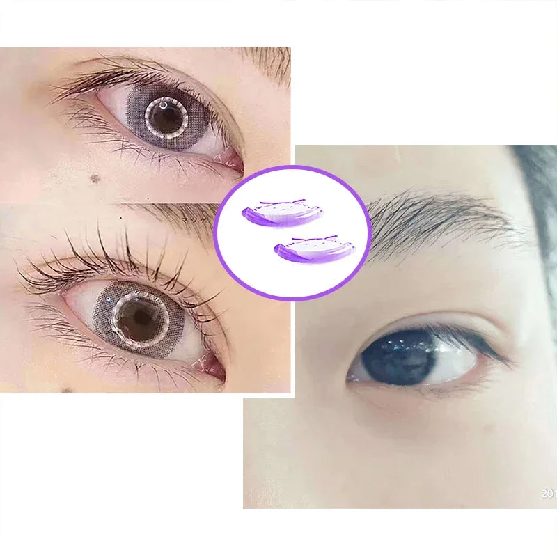 5 Pairs C Curl Silicone Eyelash Perm Pads Sticky Lashes Rod Shield Lifting 3D Eyelash Curler Accessories Makeup Tool