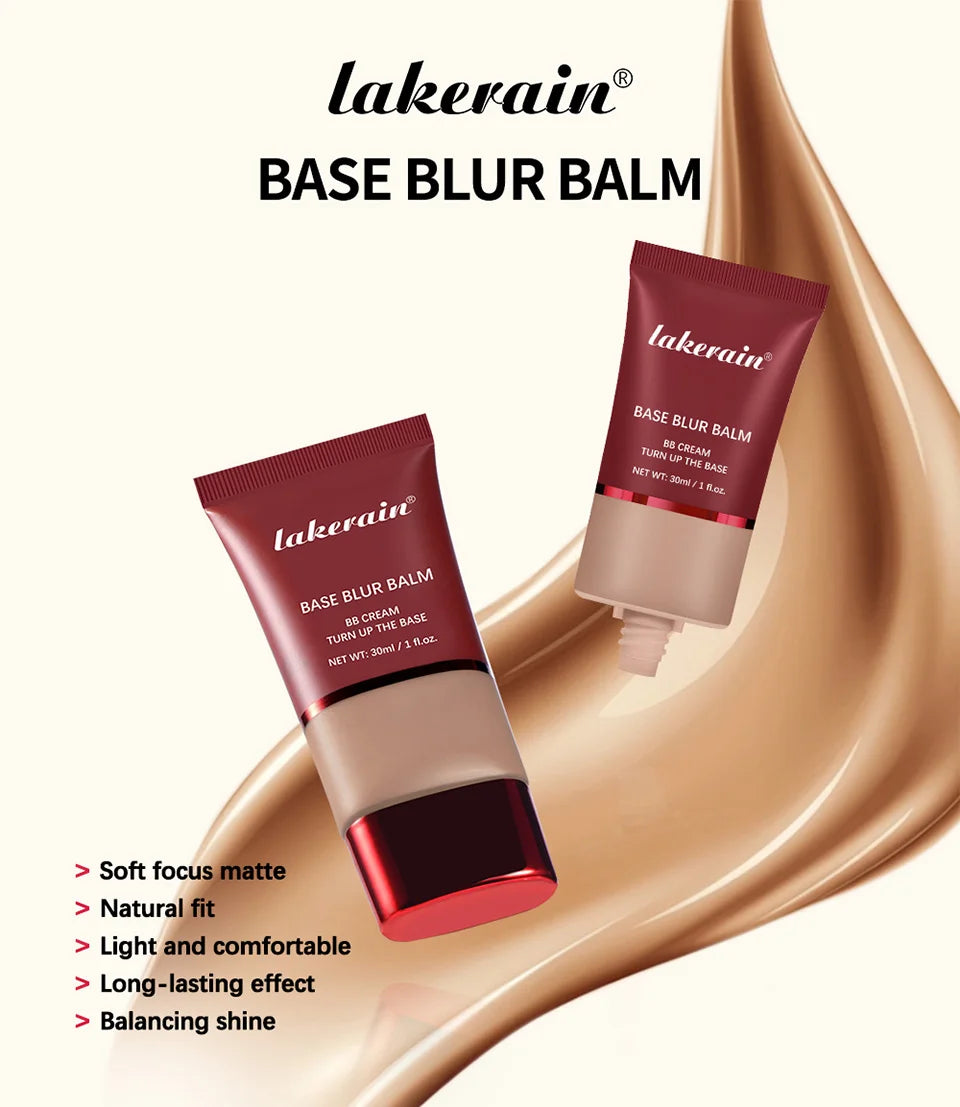 Matte Full Coverage Foundation Cream – Waterproof Long-Lasting Concealer Base