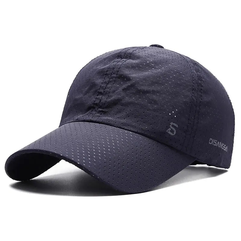 Men’s Quick-Dry Baseball Cap – Breathable Outdoor Running Summer Sun Hat