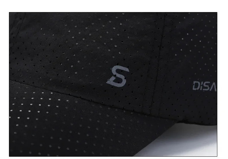 Men’s Quick-Dry Baseball Cap – Breathable Outdoor Running Summer Sun Hat