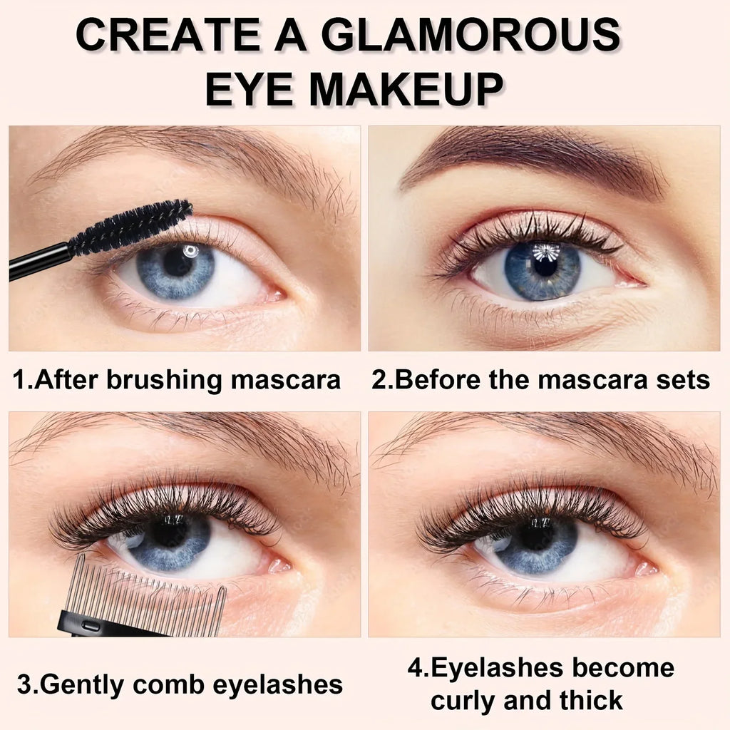 Eyelash Curler Set with Replacement Pads – Lash Wands Tweezers 7–15 Piece Kit