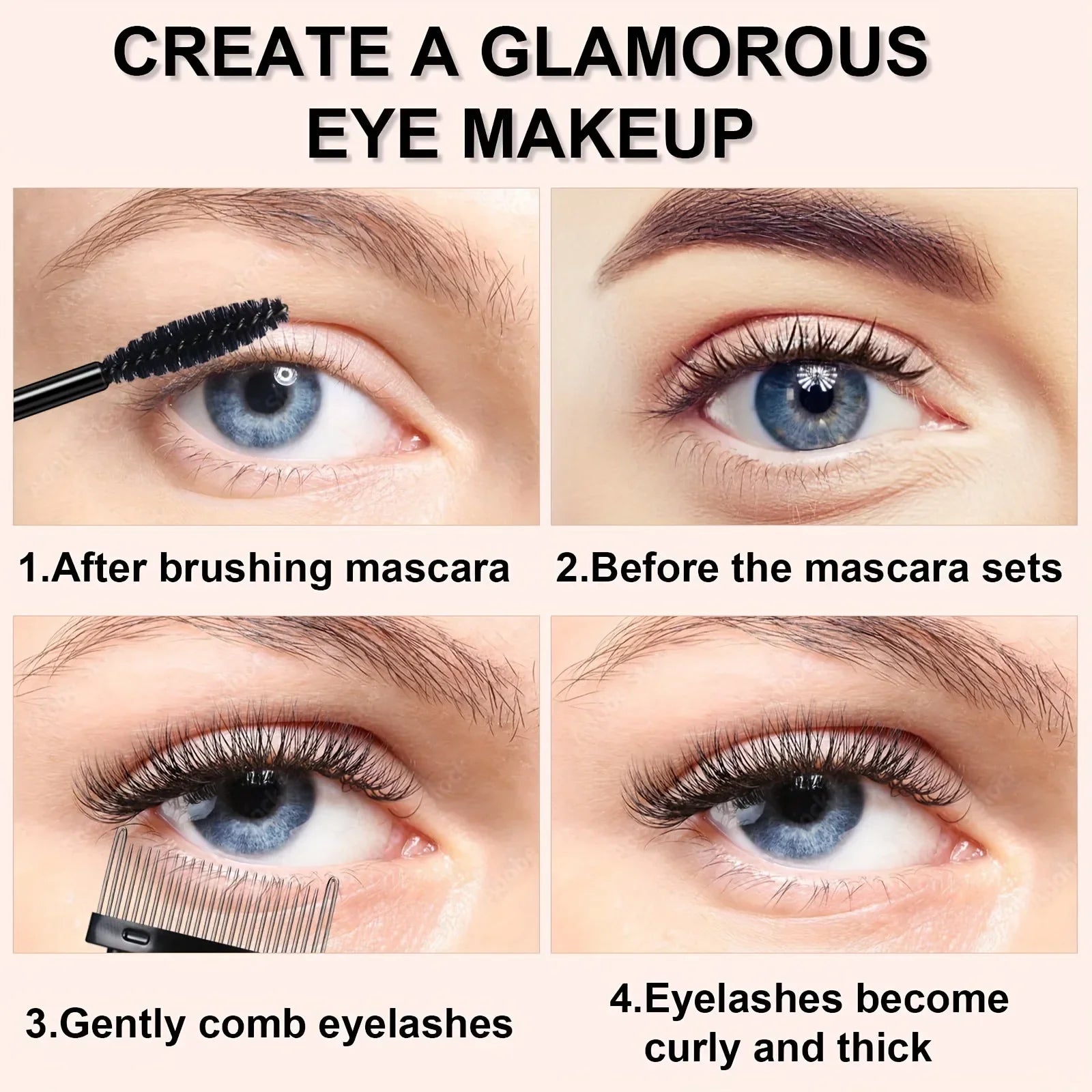 Eyelash Curler Set with Replacement Pads – Lash Wands Tweezers 7–15 Piece Kit