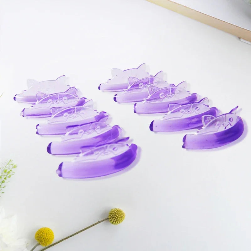 5 Pairs C Curl Silicone Eyelash Perm Pads Sticky Lashes Rod Shield Lifting 3D Eyelash Curler Accessories Makeup Tool