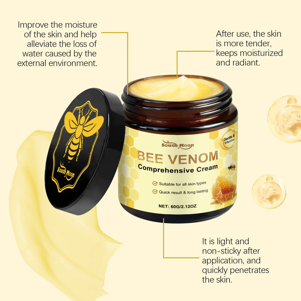 Bee Venom Brightening Body Cream – Deep Moisturizing Nourishing Skin Care Lotion