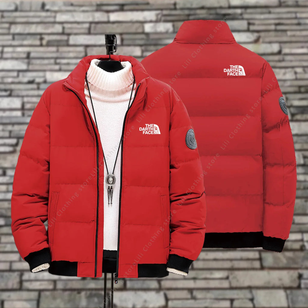 Men's Thick Warm Puffer Jacket – Waterproof Hooded Down Coat Winter Parkas Outwear