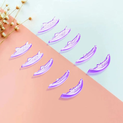 5 Pairs C Curl Silicone Eyelash Perm Pads Sticky Lashes Rod Shield Lifting 3D Eyelash Curler Accessories Makeup Tool