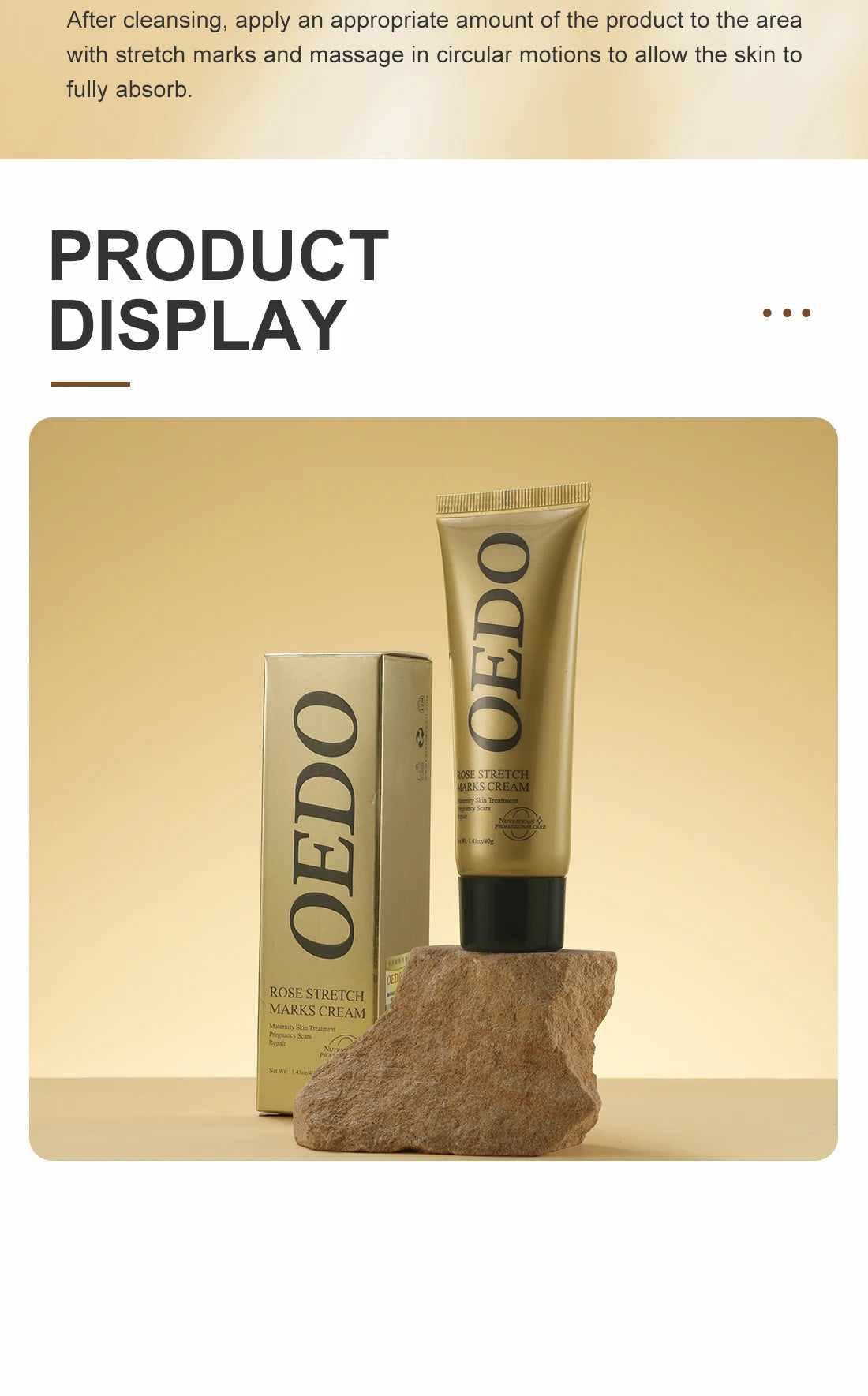 OEDO Nourishing Body Lotion – Skin Elasticity Restoring Moisturizer for Women
