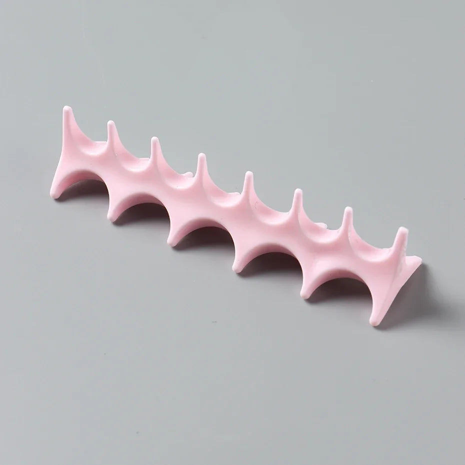Soft Silicone Nail Pen Holder Brush Rack Shelf UV Gel Brush Display Stand Makeup Painting Pen Rest Organizer Stander Manicure