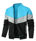 Men's Zip-Up Bomber Windbreaker Jacket – Streetwear Business Casual Spring Coat
