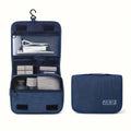 Oxford Zippered Cosmetic Organizer Bag – Travel Toiletry Makeup Pouch