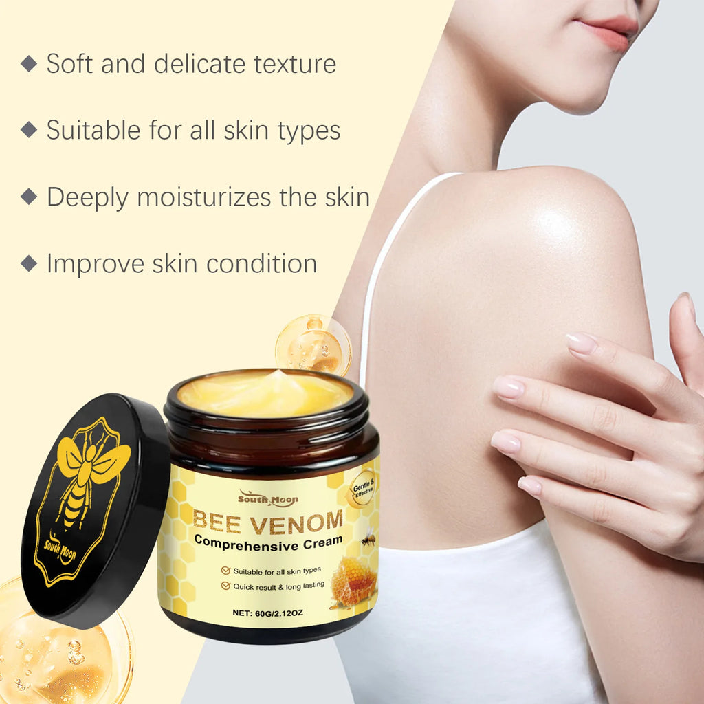 Bee Venom Brightening Body Cream – Deep Moisturizing Nourishing Skin Care Lotion
