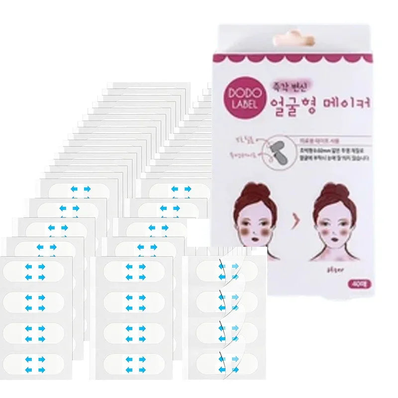 V-Lift Invisible Face Tape – Adhesive Chin Tightening Instant Lifting Sticker