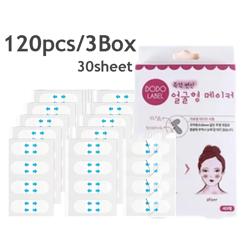 V-Lift Invisible Face Tape – Adhesive Chin Tightening Instant Lifting Sticker