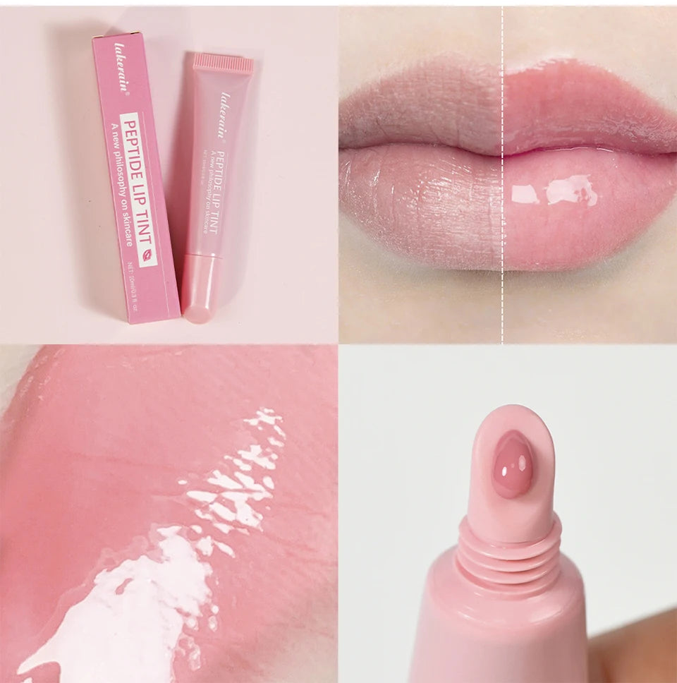 Moisturizing Jelly Lip Gloss Oil – Glass Shine Plumper Lip Protection Serum