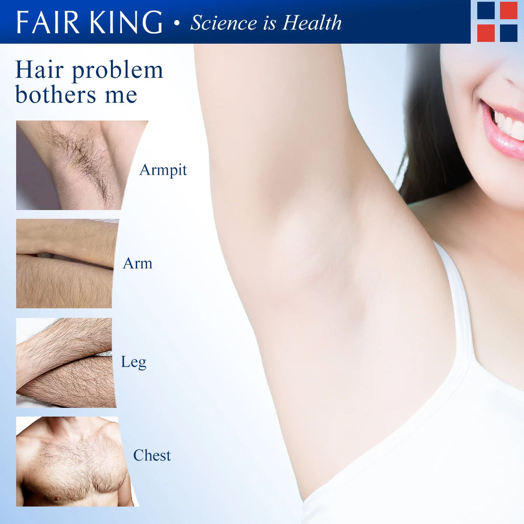Herbal Painless Hair Removal Cream – Gentle Depilatory for Legs Arms & Body