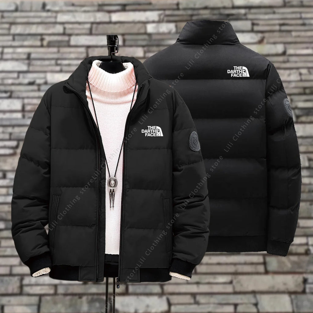 Men's Thick Warm Puffer Jacket – Waterproof Hooded Down Coat Winter Parkas Outwear