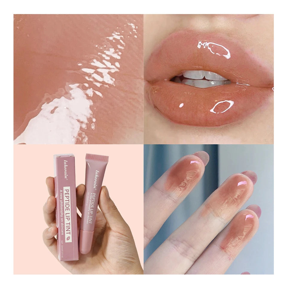 Moisturizing Jelly Lip Gloss Oil – Glass Shine Plumper Lip Protection Serum