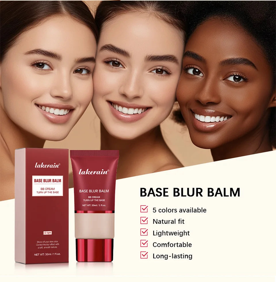 Matte Full Coverage Foundation Cream – Waterproof Long-Lasting Concealer Base