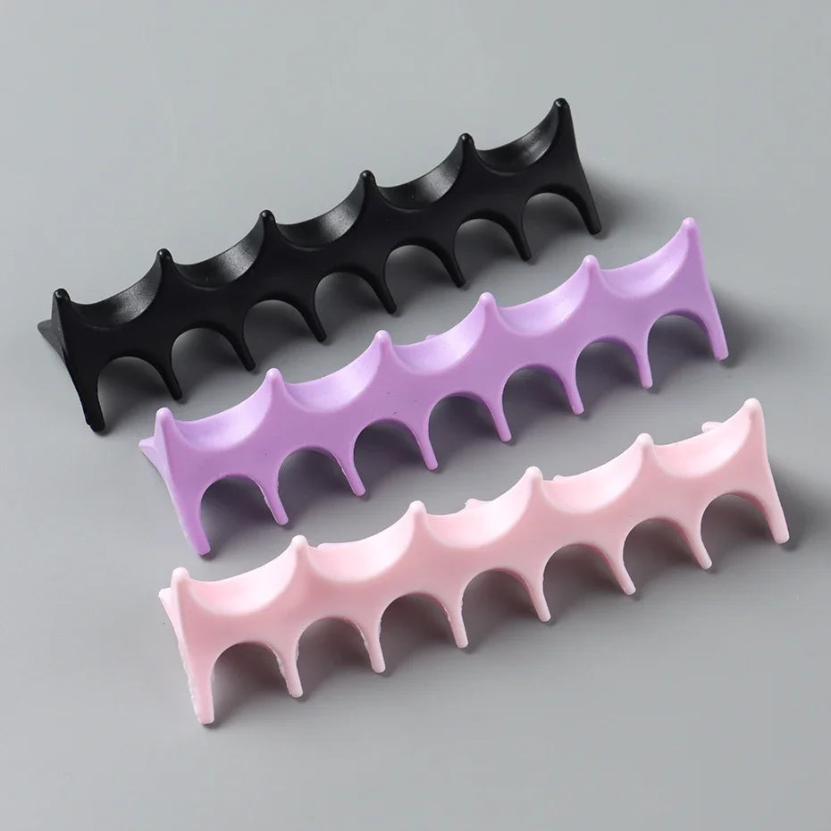 Soft Silicone Nail Pen Holder Brush Rack Shelf UV Gel Brush Display Stand Makeup Painting Pen Rest Organizer Stander Manicure