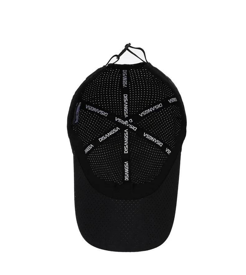 Men’s Quick-Dry Baseball Cap – Breathable Outdoor Running Summer Sun Hat