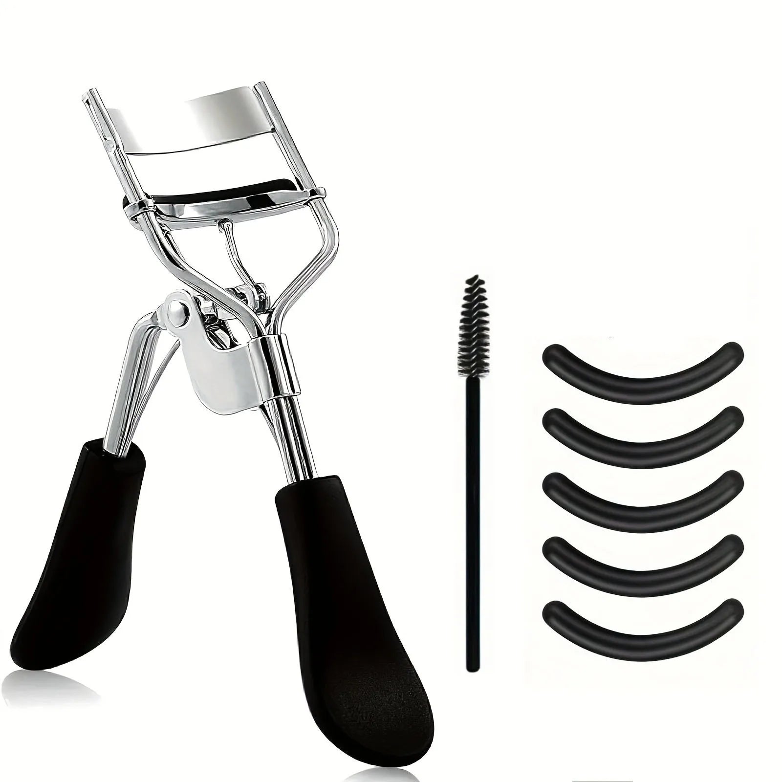 Eyelash Curler Set with Replacement Pads – Lash Wands Tweezers 7–15 Piece Kit