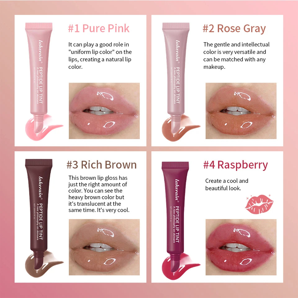 Moisturizing Jelly Lip Gloss Oil – Glass Shine Plumper Lip Protection Serum