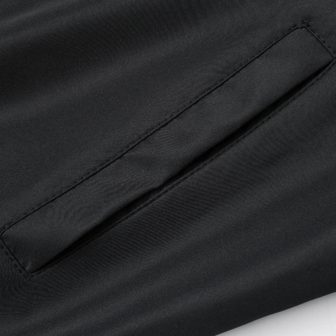 Men's Baseball Collar Casual Jacket – Short Loose Solid Color Thin Coat
