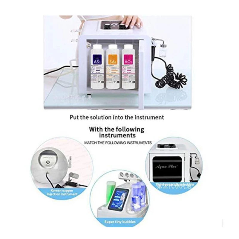 Hydro Aqua Peel Serum 3-in-1 Kit – AS1 SA2 AO3 Deep Facial Skin Treatment